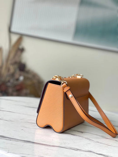 Lou*s Vuitt*n lv twist mini orange handbags 23x17x9cm - image 8