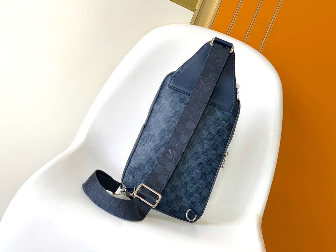 Lou*s Vuitt*n lv avenue men’s handbag replica checkerboard pattern 20x31x7cm - image 7