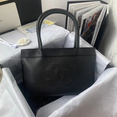 Chan*l vintage classic like auth handbags black woman’s 30x21x8cm - image 2