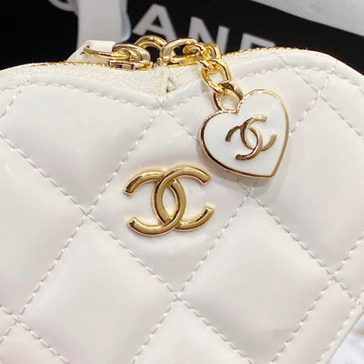 Chan*l handbags woman’s heart pattern full wallet 15x13x2cm - image 2