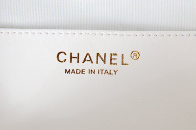 Chan*l the one like auth handbags smooth leather heart-pattern milk lock gold 16.5x18x6.5cm - image 5