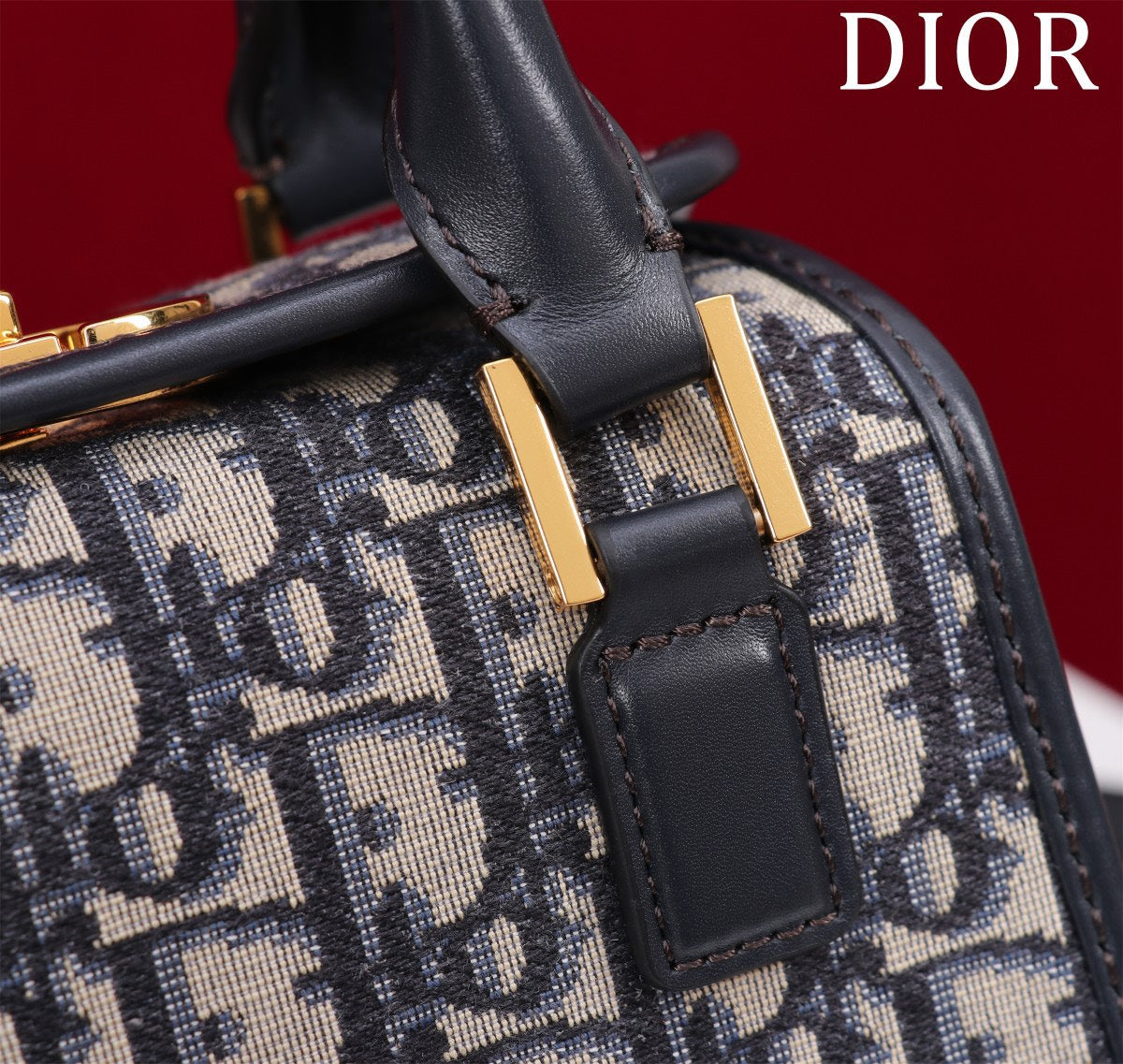 Di*r 30 montaigne women’s handbag oblique fabric 18.5x16x10cm - image 3