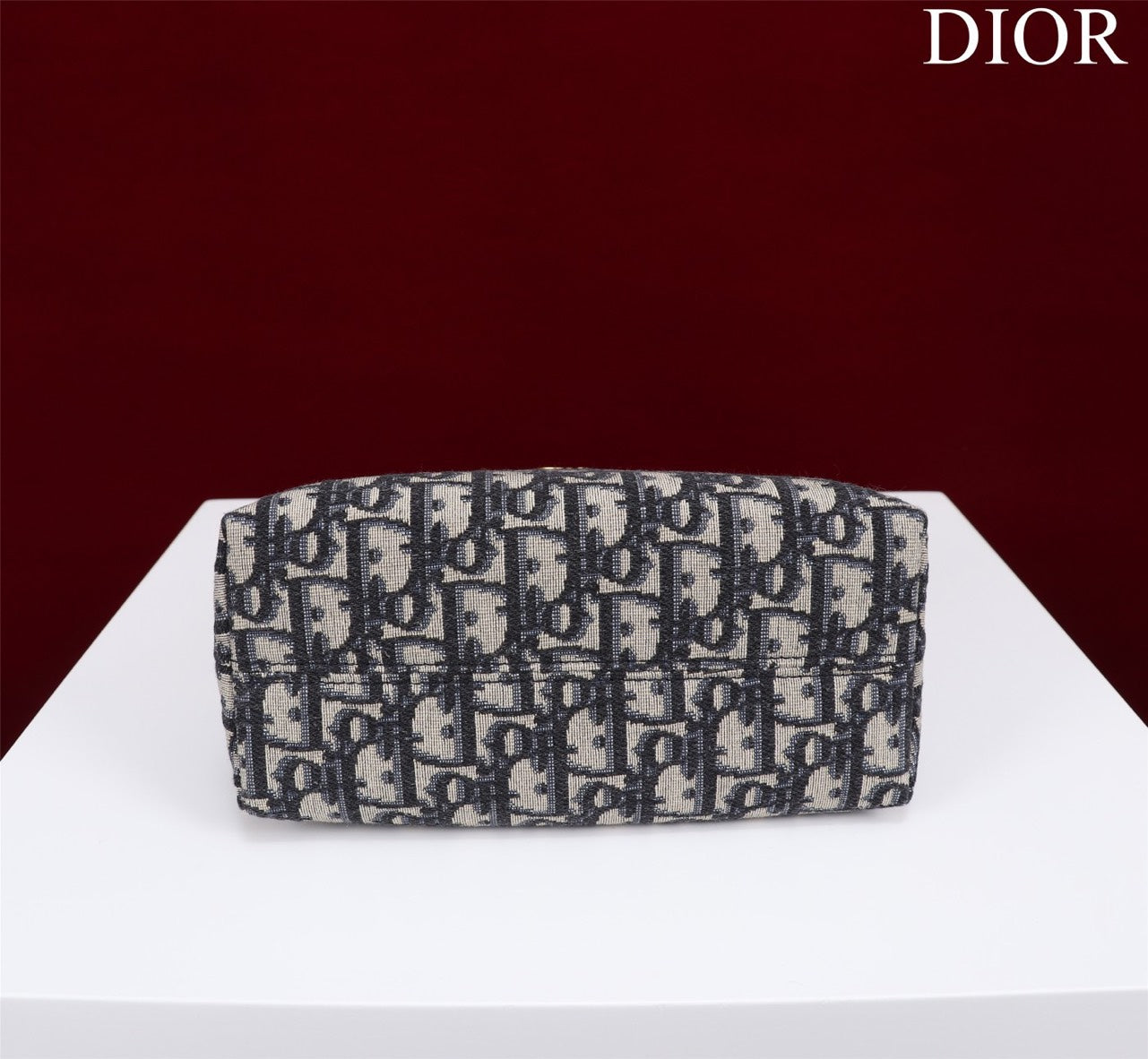 Di*r plaid women’s handbag, glossy leather, replica 11 high quality 20cm - image 5