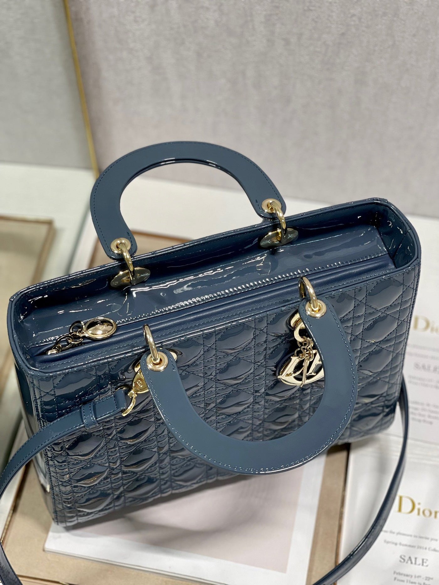 Di*r lady women’s handbag 32cm - image 5