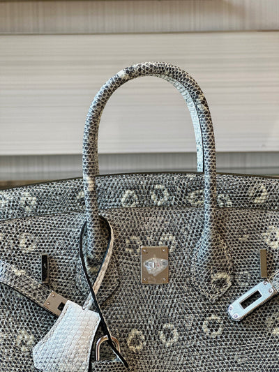 Herm*s constance omber lizard like auth with lizard skin handbags 25cm - image 3