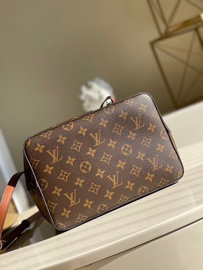 Lou*s Vuitt*n lv neonoe like auth monogram pattern handbags 26x22x27cm - image 5