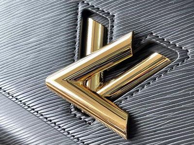 Lou*s Vuitt*n lv twist mini like auth lock gold handbags 23x17x9.5cm - image 7