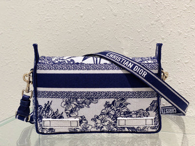 Di*r camp women’s super premium handbag canvas pattern 25x15x8cm - image 5