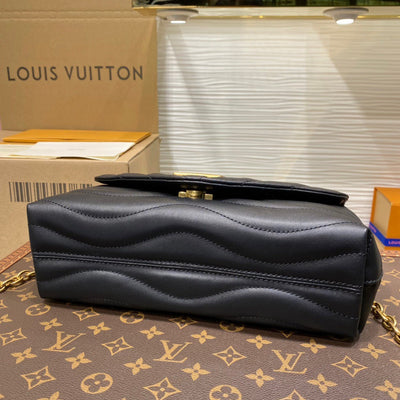 Lou*s Vuitt*n lv new wave black like auth handbags 24x14x9cm - image 4