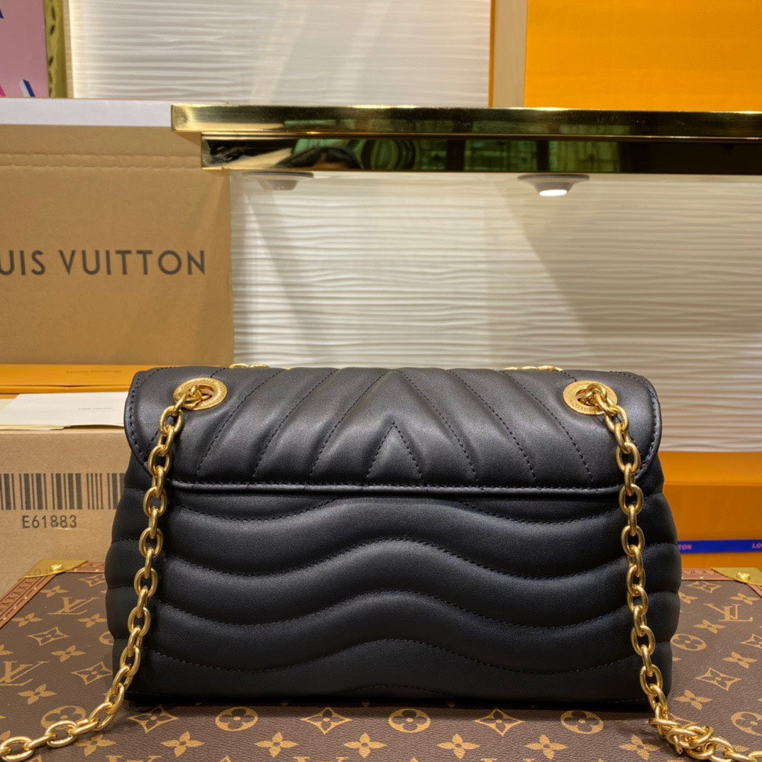 Lou*s Vuitt*n lv new wave black like auth handbags 24x14x9cm - image 8