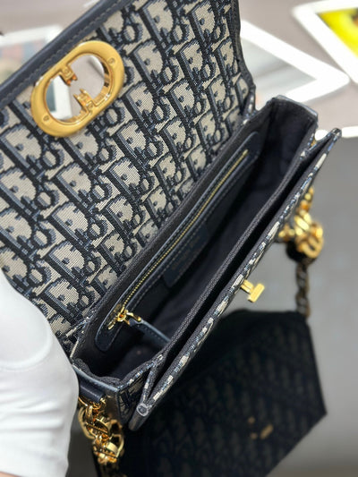Di*r 30 montaigne avenue monogram super bag 22.5x12cm - image 8