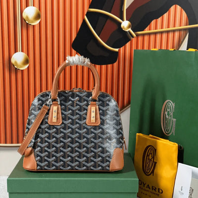 Goya*d alma vedome replica 11 handbag fabric wrapped leather strap 24cm - main image
