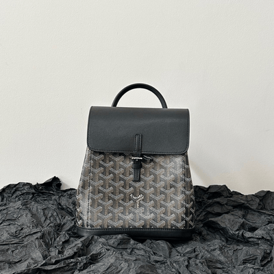 Goya*d mini backpack black super quality monogram pattern size 23x19cm - main image