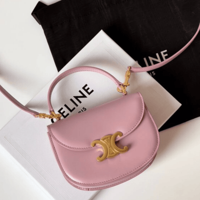 Cel*ne mini handle crossbody pink 15.5x11cm - main image