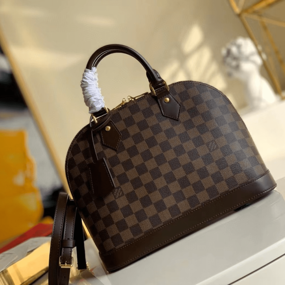 Lou*s Vuitt*n damier ebene alma pm caro pattern handbags 32mm - main image