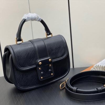 Lou*s Vuitt*n hide and seek bag black woman’s handbags 21x15x8cm - main image
