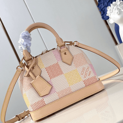 Lou*s Vuitt*n lv alma bb woman’s like auth pink handbags 23cm - main image