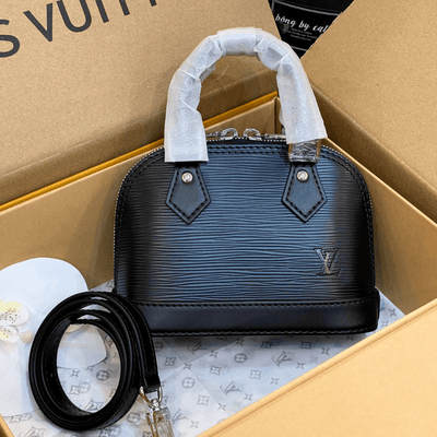 Lou*s Vuitt*n lv alma handbags woman’s black 18cm - main image