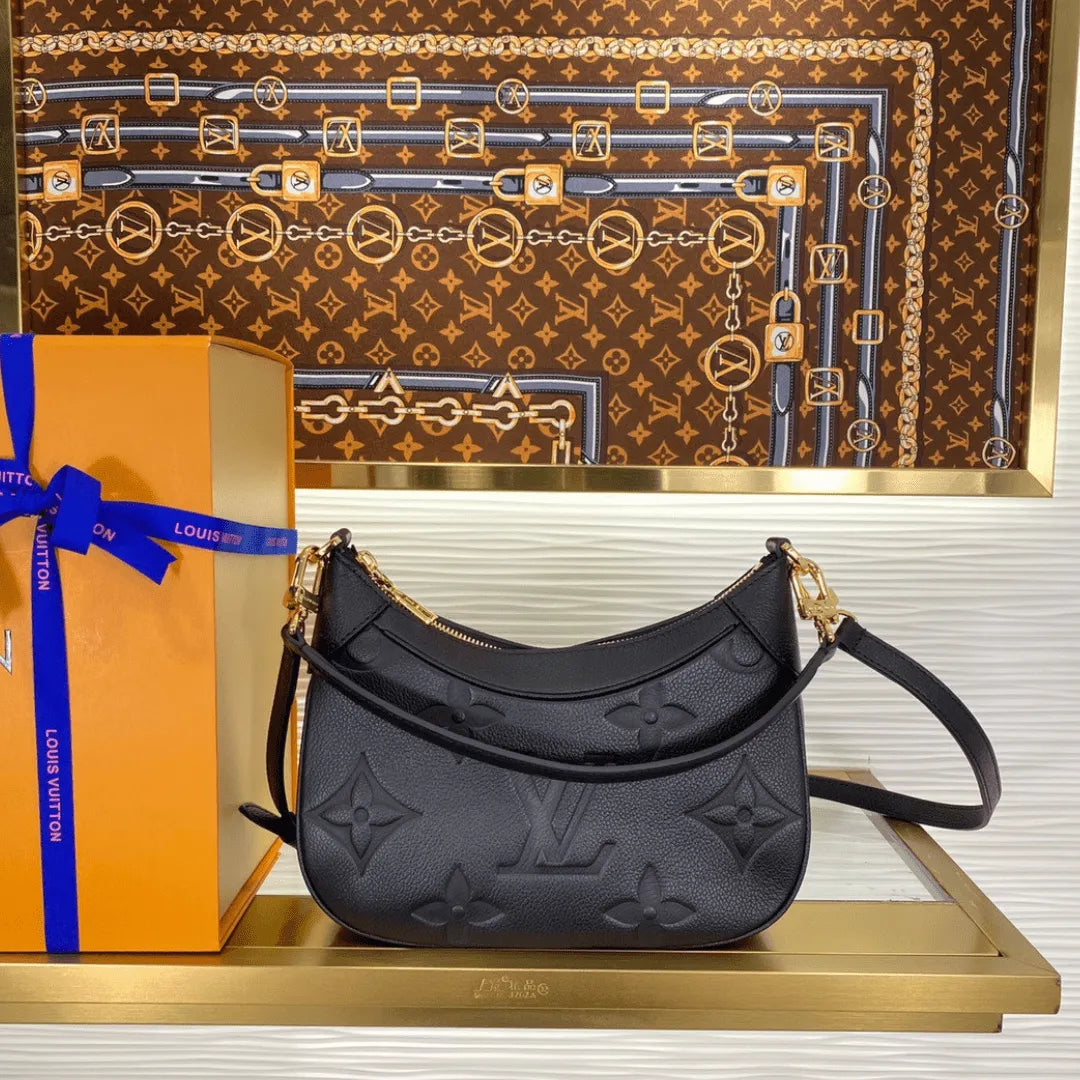 Lou*s Vuitt*n lv bagatelle monogram black handbags 24x18cm - main image