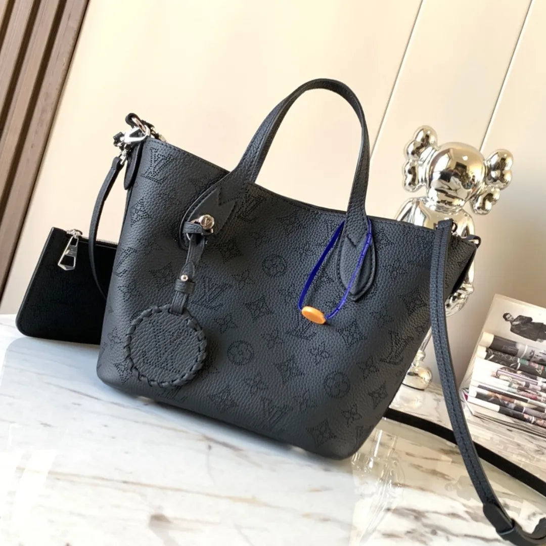 Lou*s Vuitt*n lv blossom pm mahina black handbags 20x20x12.5cm - main image