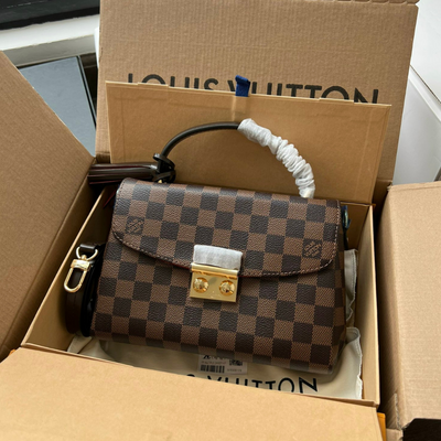 Lou*s Vuitt*n lv croisette like auth brown handbags 25.5cm - main image