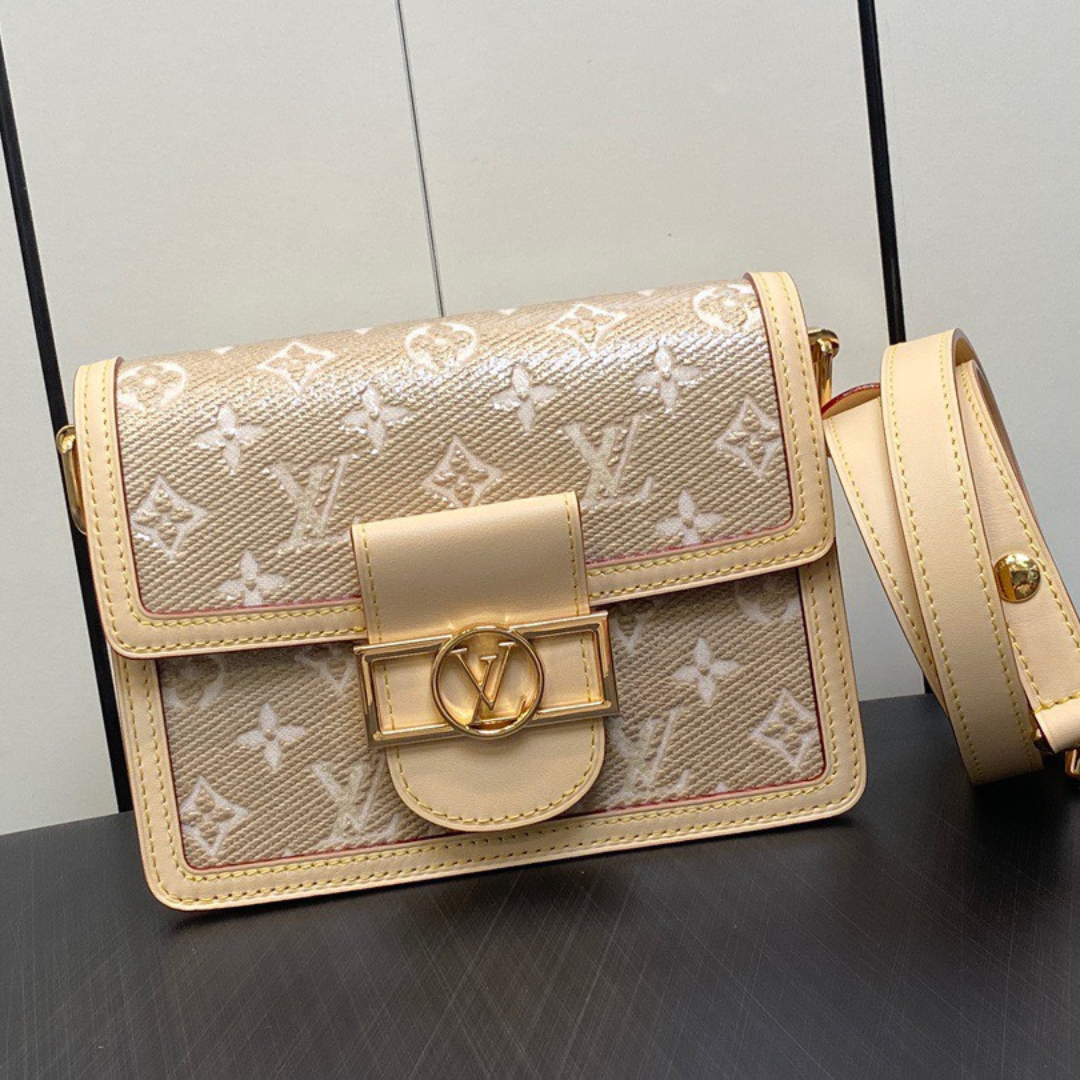 Lou*s Vuitt*n lv dauphine monogram like auth handbags 20x15x9cm - main image