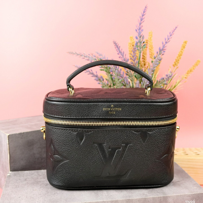 Lou*s Vuitt*n lv clutch black box handbag replica 11 19x13x10cm - main image