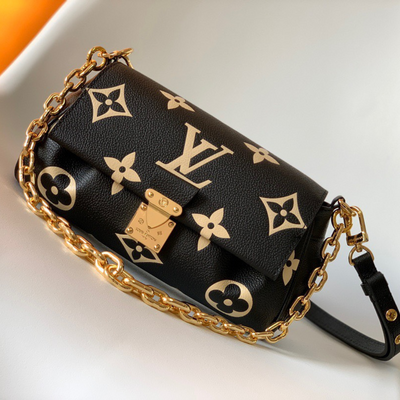 Lou*s Vuitt*n lv favorite black handbags 24x14cm - main image