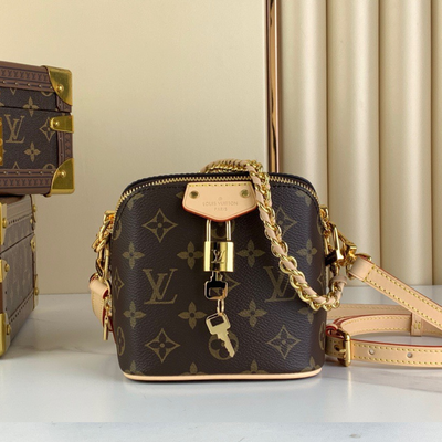 Lou*s Vuitt*n lv just in case monogram pattern handbags 14x13x11cm - main image