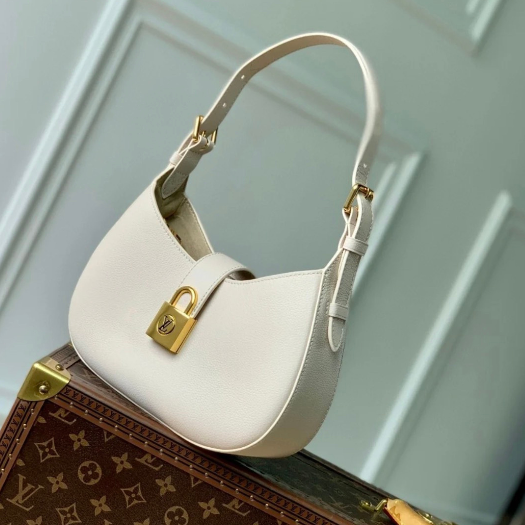 Lou*s Vuitt*n lv lowkey lock pattern woman’s handbags 26x18x7cm - main image