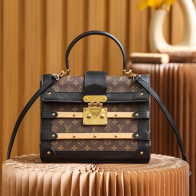 Lou*s Vuitt*n lv monogram trianon pm top-handle bag like auth handbags 21x18x11cm - main image