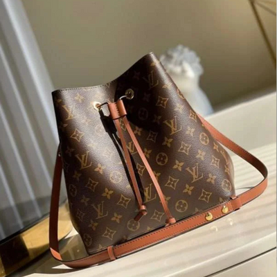 Lou*s Vuitt*n lv neonoe like auth monogram pattern handbags 26x22x27cm - main image