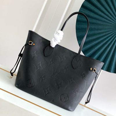 Lou*s Vuitt*n lv never full monogram like auth black handbags 32x29x17cm - main image