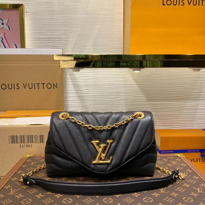 Lou*s Vuitt*n lv new wave black like auth handbags 24x14x9cm - main image