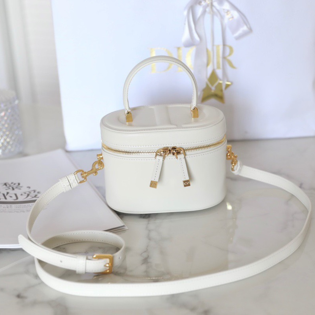 Di*r travel white women’s handbag super quality 20x12x14 - main image