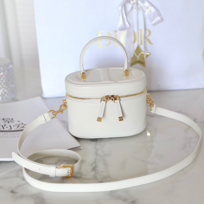 Di*r travel white women’s handbag super quality 20x12x14 - main image
