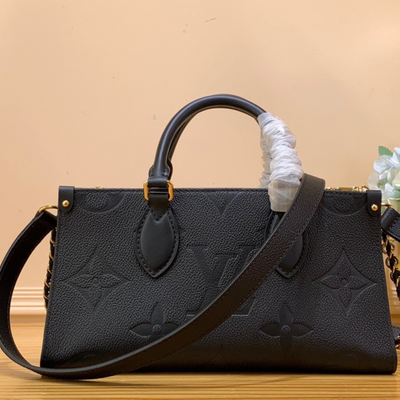 Lou*s Vuitt*n lv on the go mini replica black handbags 25x13x10cm - main image
