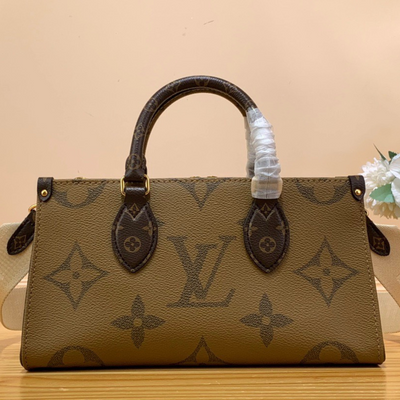 Lou*s Vuitt*n lv on the go mini handbags mono pattern 25x13x10cm - main image