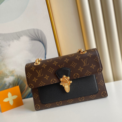 Lou*s Vuitt*n lv victoire monogram pattern handbags 27x20x10cm - main image