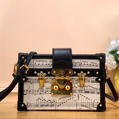 Lou*s Vuitt*n lv petite musical pattern like auth handbags 20×12.5x5cm - main image