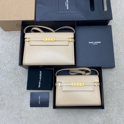 saint laurent smooth calfskin manhattan shoulder bag - main image