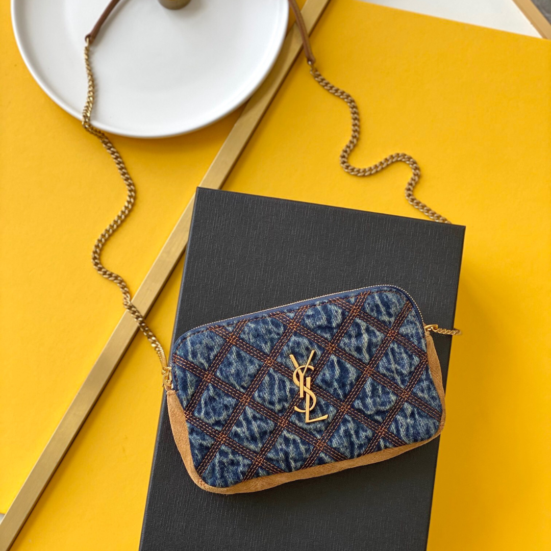 saint laurent becky double zip crossbody ba - main image