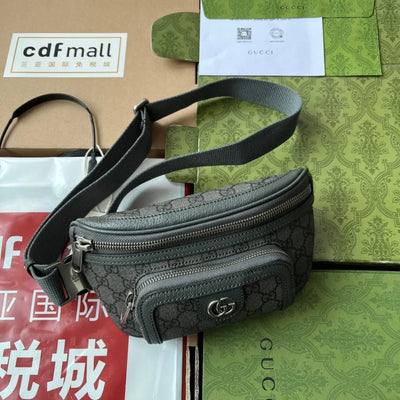 Guc*i ophidia belt bag for men – black - main image