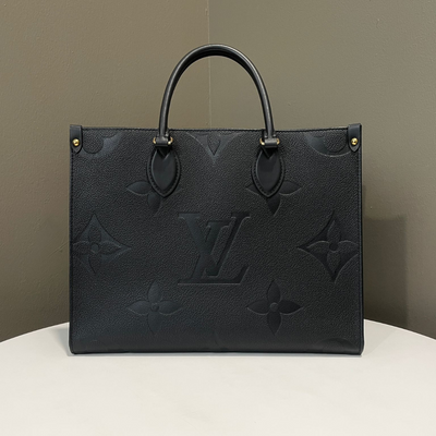 Lou*s Vuitt*n black empreinte monogram giant onthego mm - main image