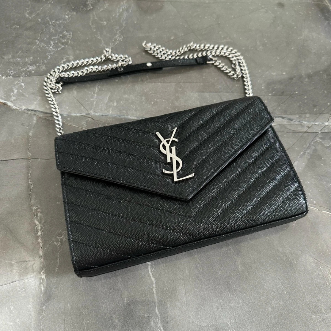 Y*L woc black with sliver hardware - main image