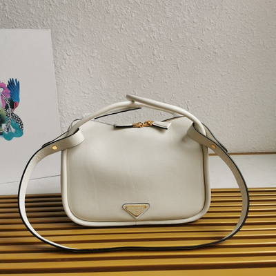 Pr*da leather darling top-handle bag - main image