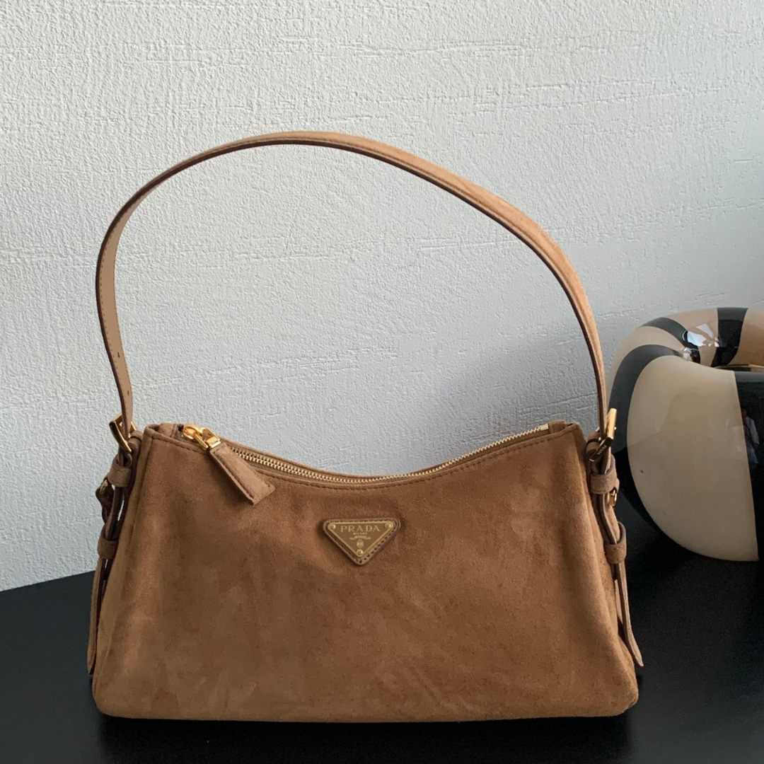 Pr*da women’s shoulder bags in saffiano leather & nylon - main image