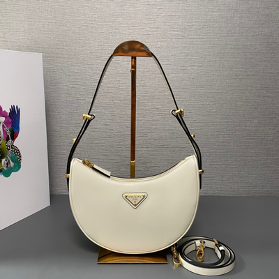 Pr*da arque small leather shoulder bag - main image