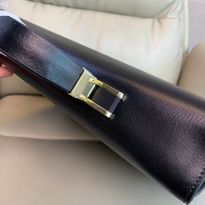 mont blanc leather bag - image 5