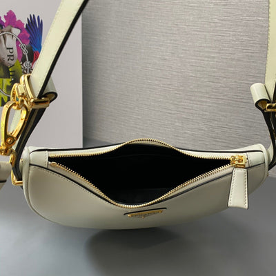 Pr*da arque small leather shoulder bag - image 8